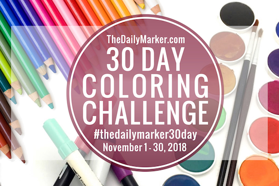 30 day coloring logo